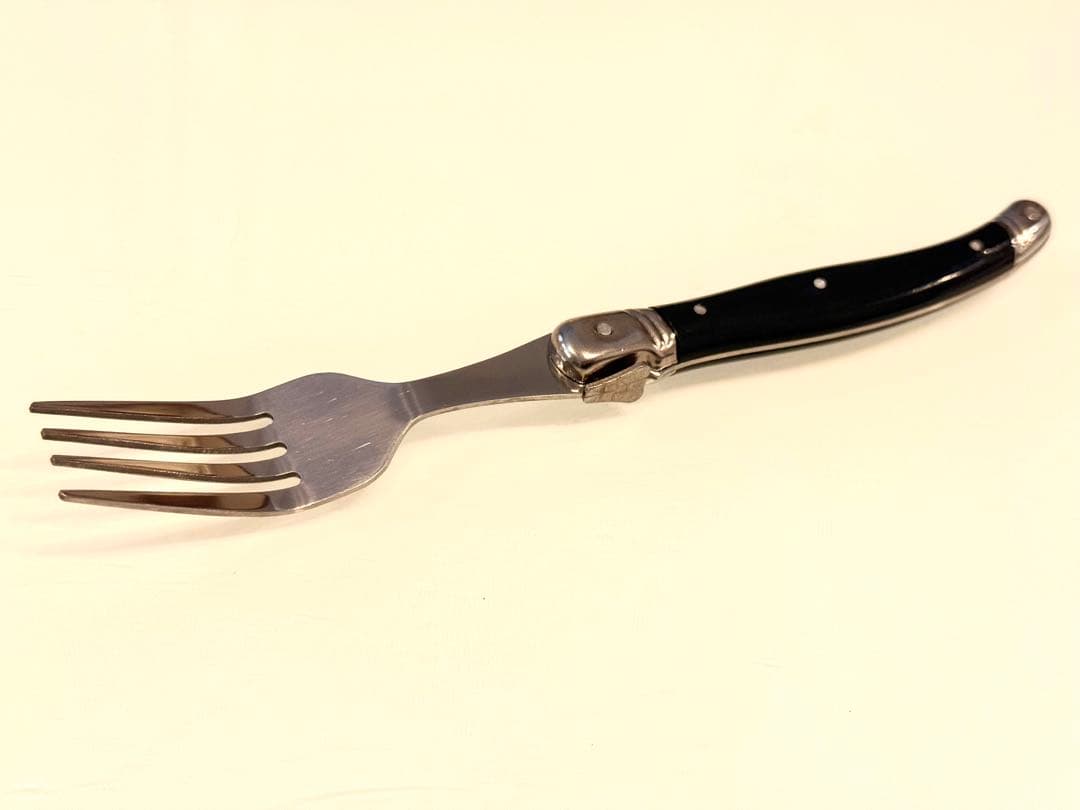 Laguiole elite カトラリーセット 24本入り　ブラック 刻印入り