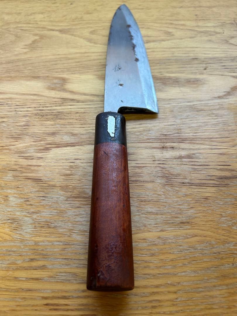 包丁　佐文　刃渡り約21cm