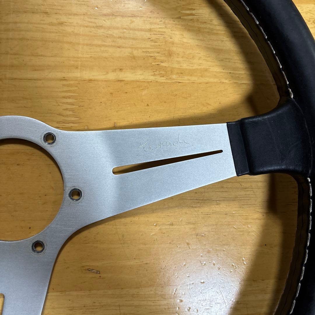 【最終値下げ・早い者勝ち】Nardi ステアリング 本体と付属品