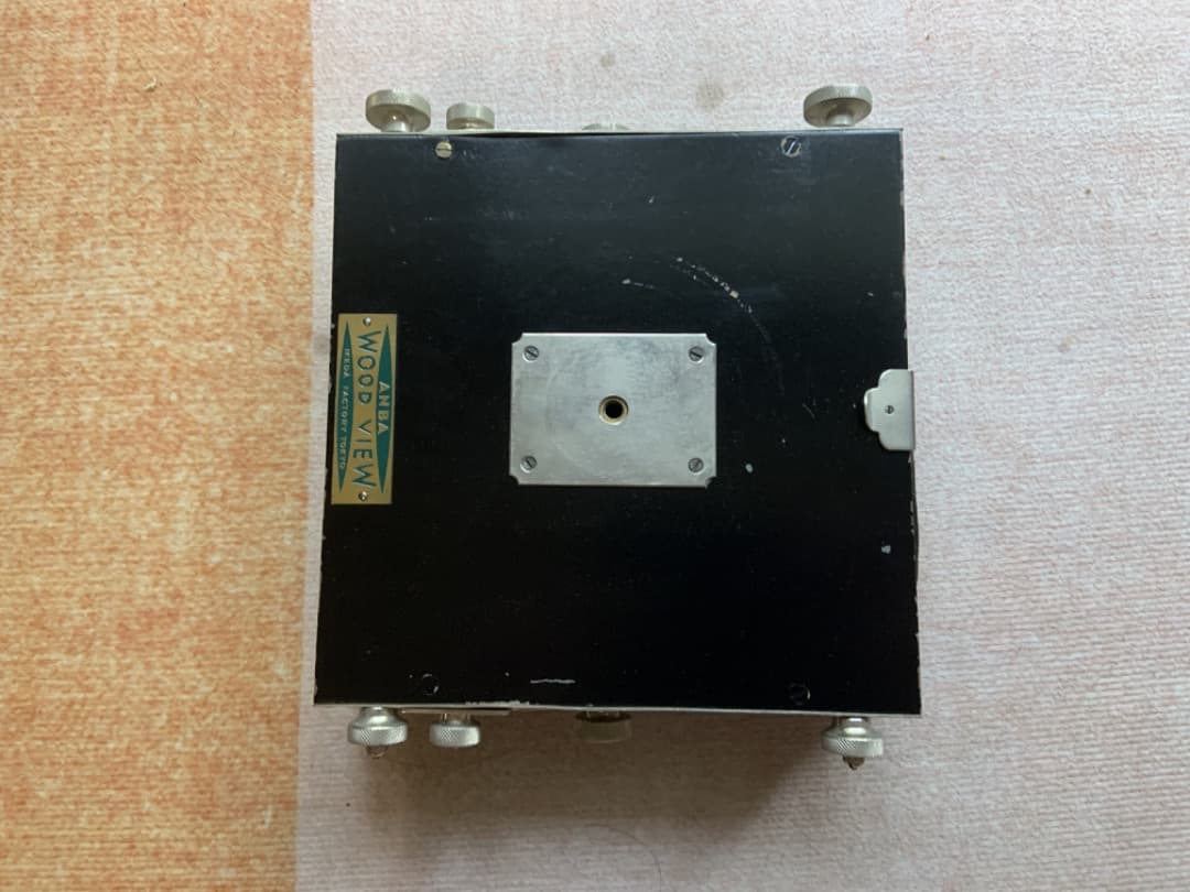 Wooden View 大判フィルムカメラ4x5木製　フィルムフォルダー３枚付き