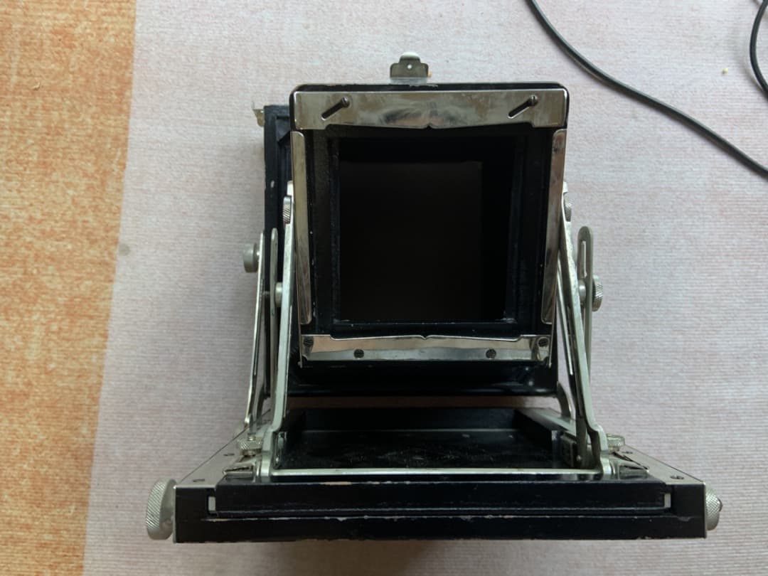 Wooden View 大判フィルムカメラ4x5木製　フィルムフォルダー３枚付き