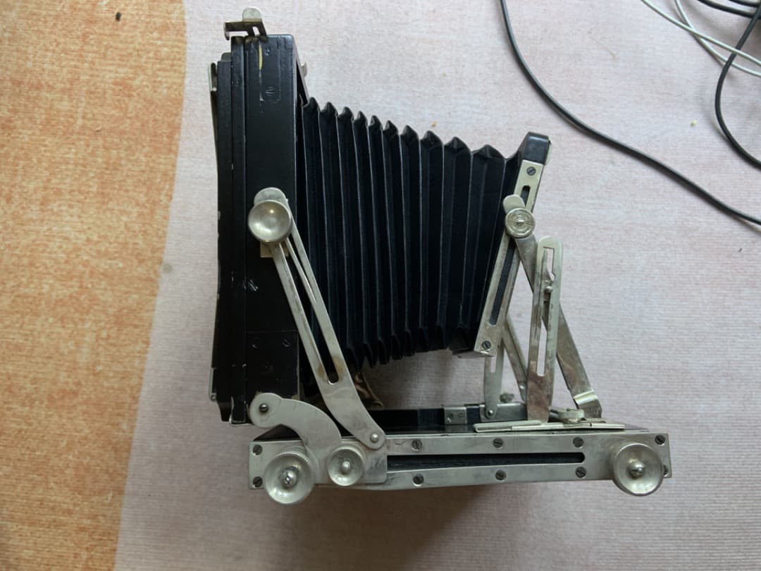 Wooden View 大判フィルムカメラ4x5木製　フィルムフォルダー３枚付き