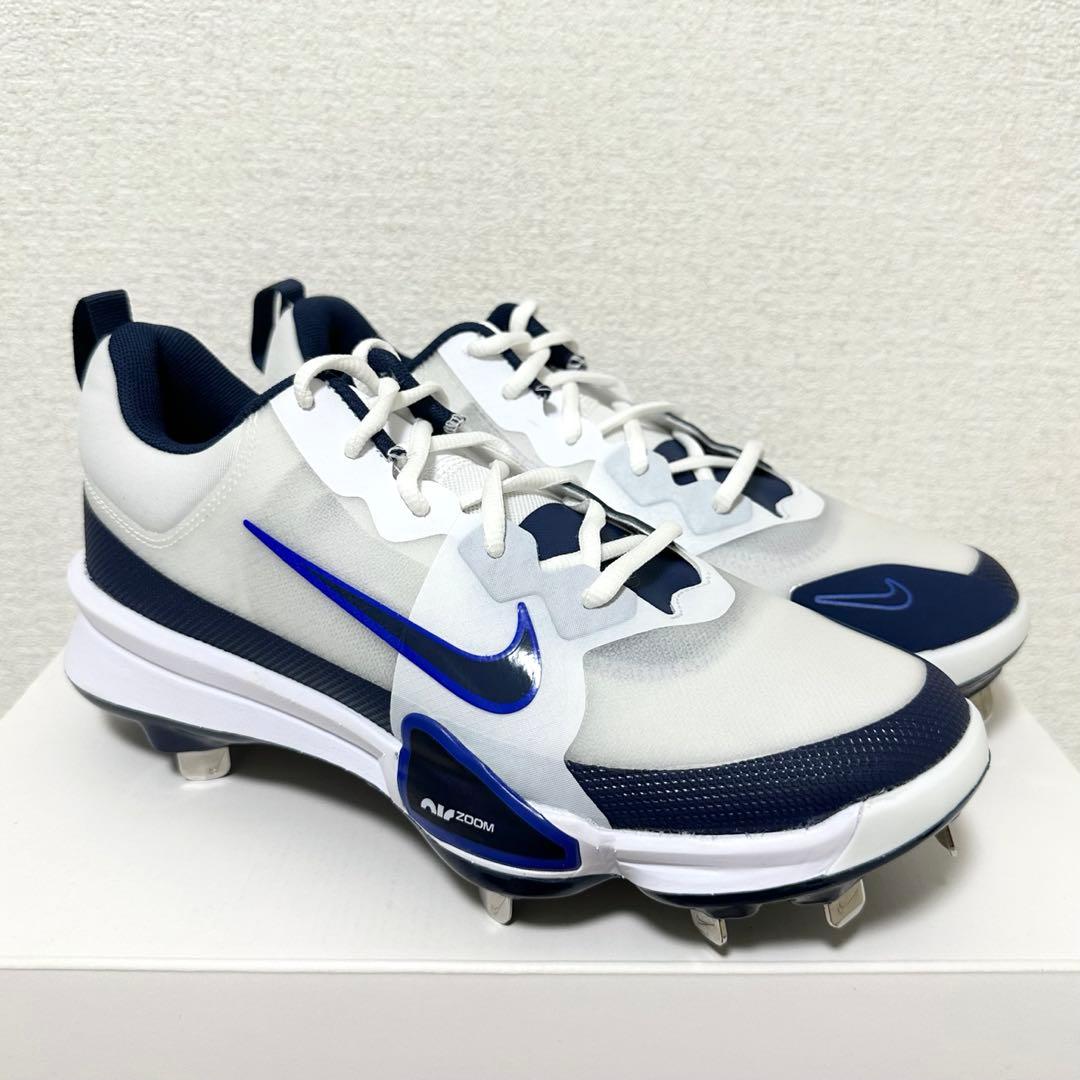 ナイキ フォース トラウト プロ 金具 26 野球 スパイク 靴 シューズ 紺