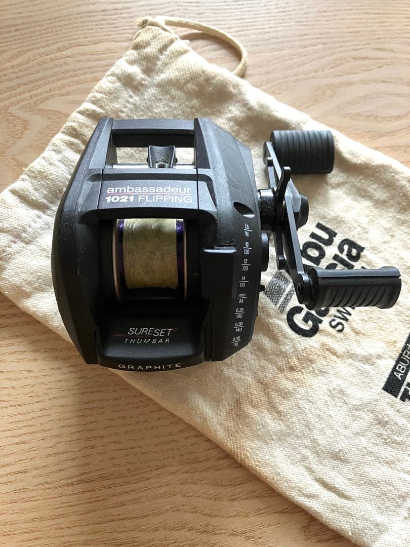 Abu 1021 Ambassadeur アンバサダー 美品 リール袋付き