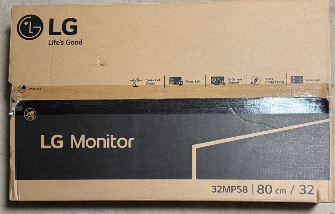 ★送料無料★箱入り美品★LG32MP58HQ-P 32インチIPSパネルフルHD