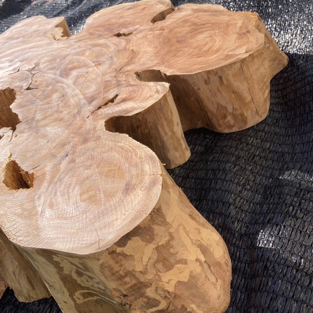 ①*ஐ一枚板！！インテリアディスプレイやテーブルにも*ஐ【輪切り・丸太・切り株】