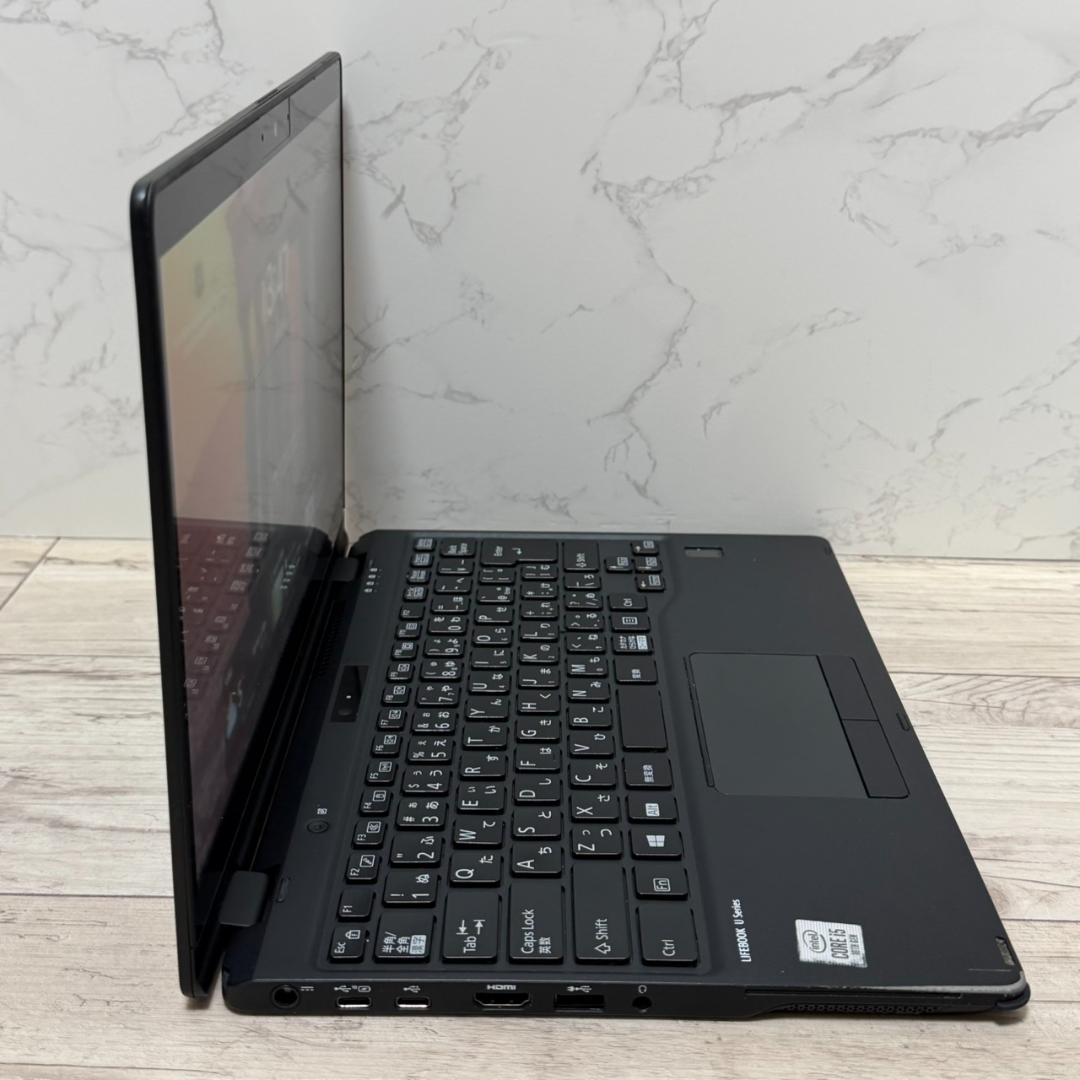 第10世代 core i5 富士通 薄型ノートPC バッテリー良好