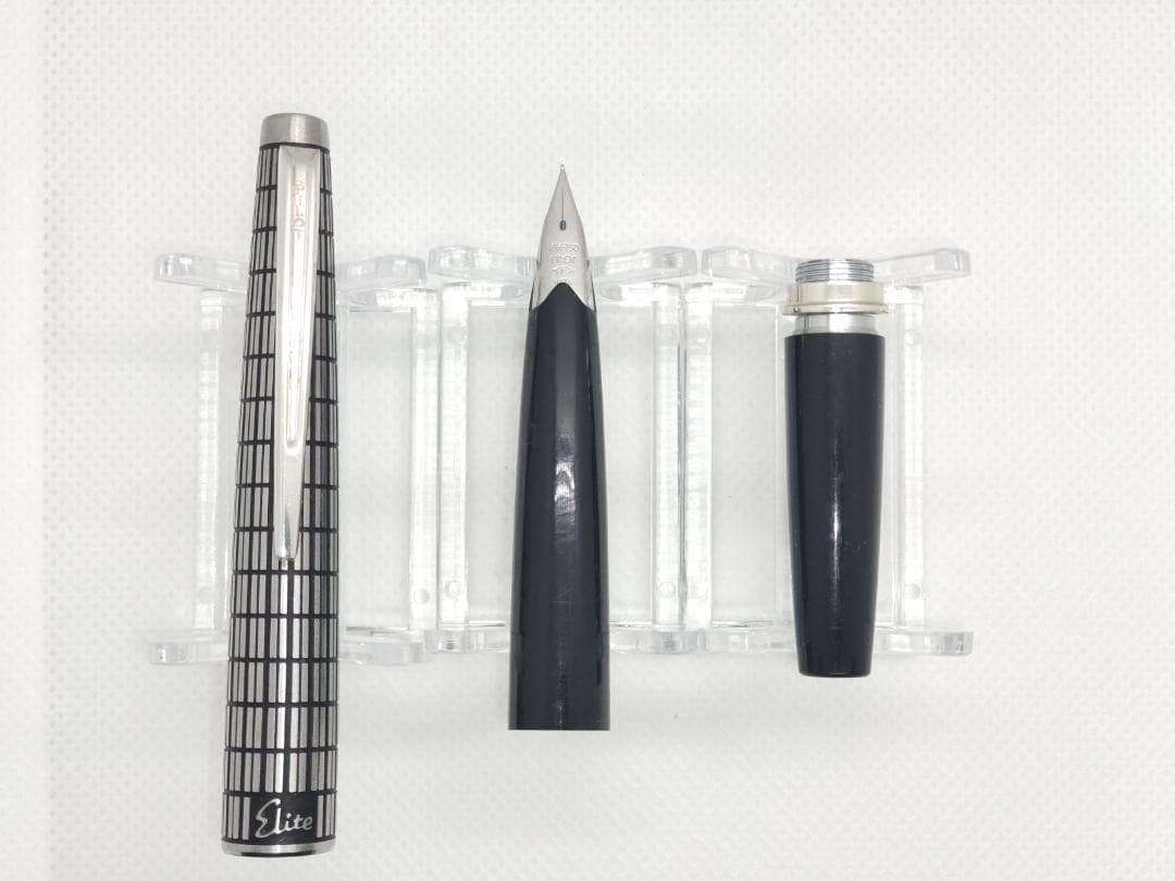 パイロット エリート 万年筆18K 細字 F H576 1976年製 筆記確認済