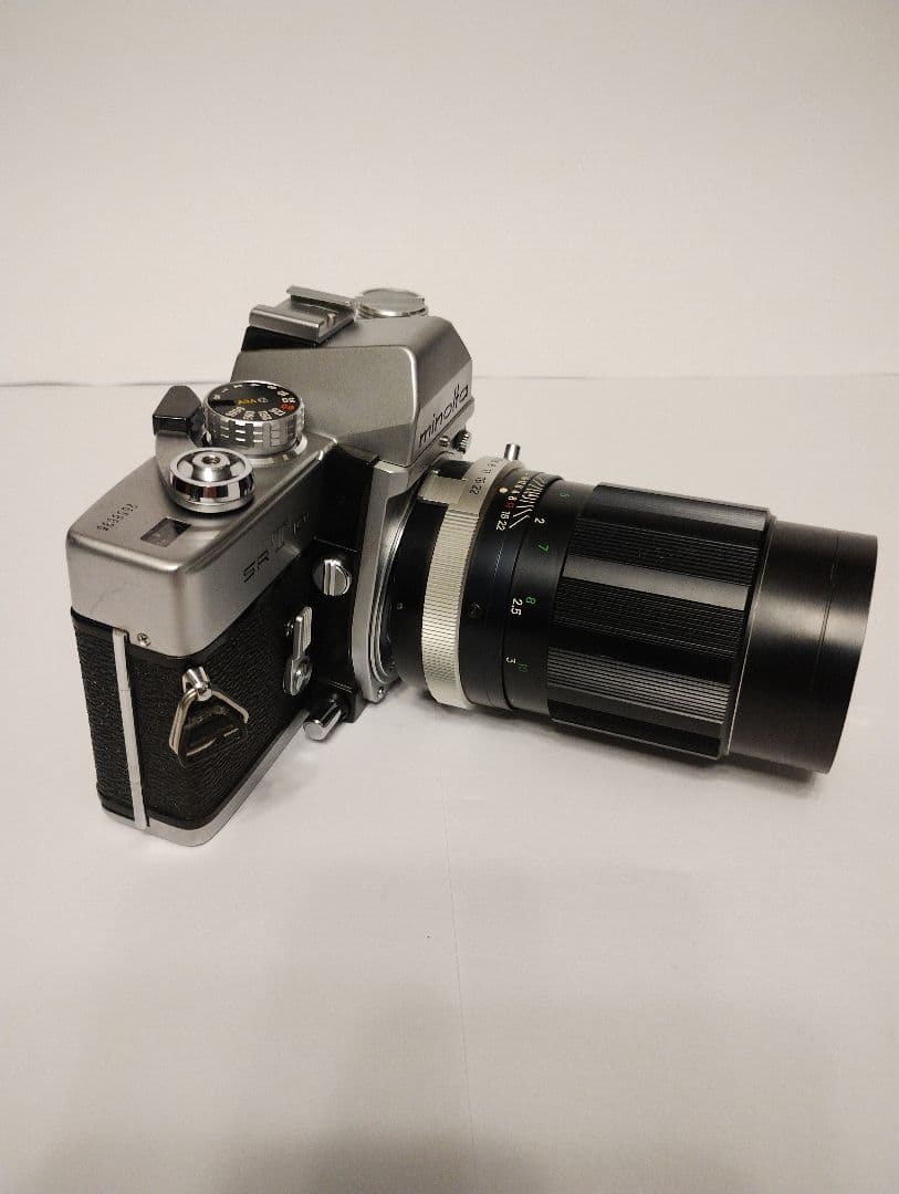 美品　ミノルタSRT101 テレロッコール135ミリF3.5付