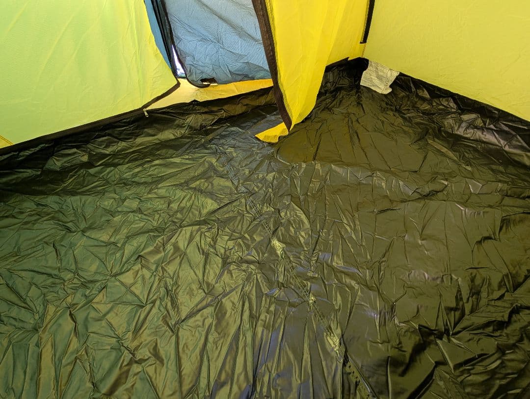 【1回のみ使用 A&F】ヒルバーグ　スタイカ　Macoutdoorフットプリント