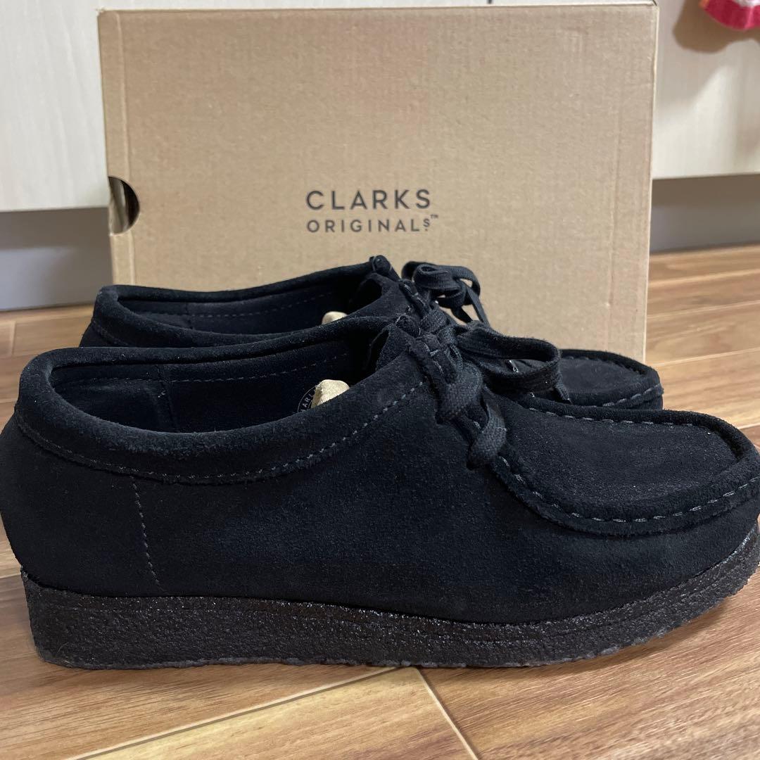Clarks Wallabee ブラックスエード