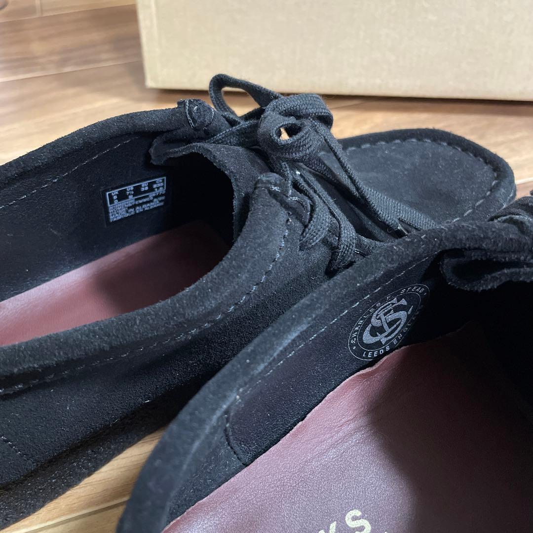 Clarks Wallabee ブラックスエード