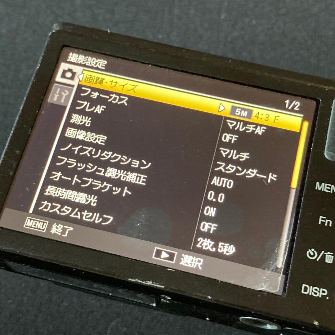 【美品】RICOH CX3 ブラック コンデジ