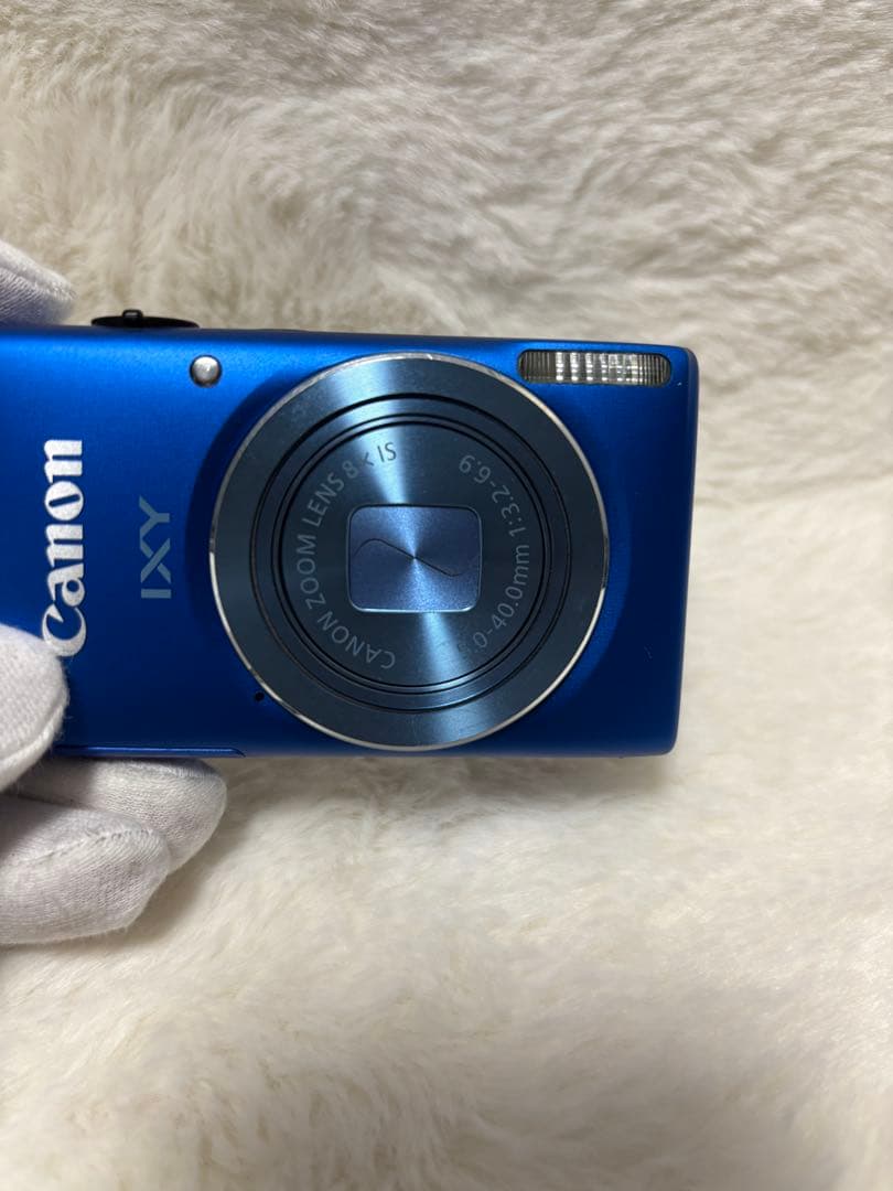 ◆極美品◆Canon IXY100Fコンパクトデジタルカメラ 青Wi-Fi搭載