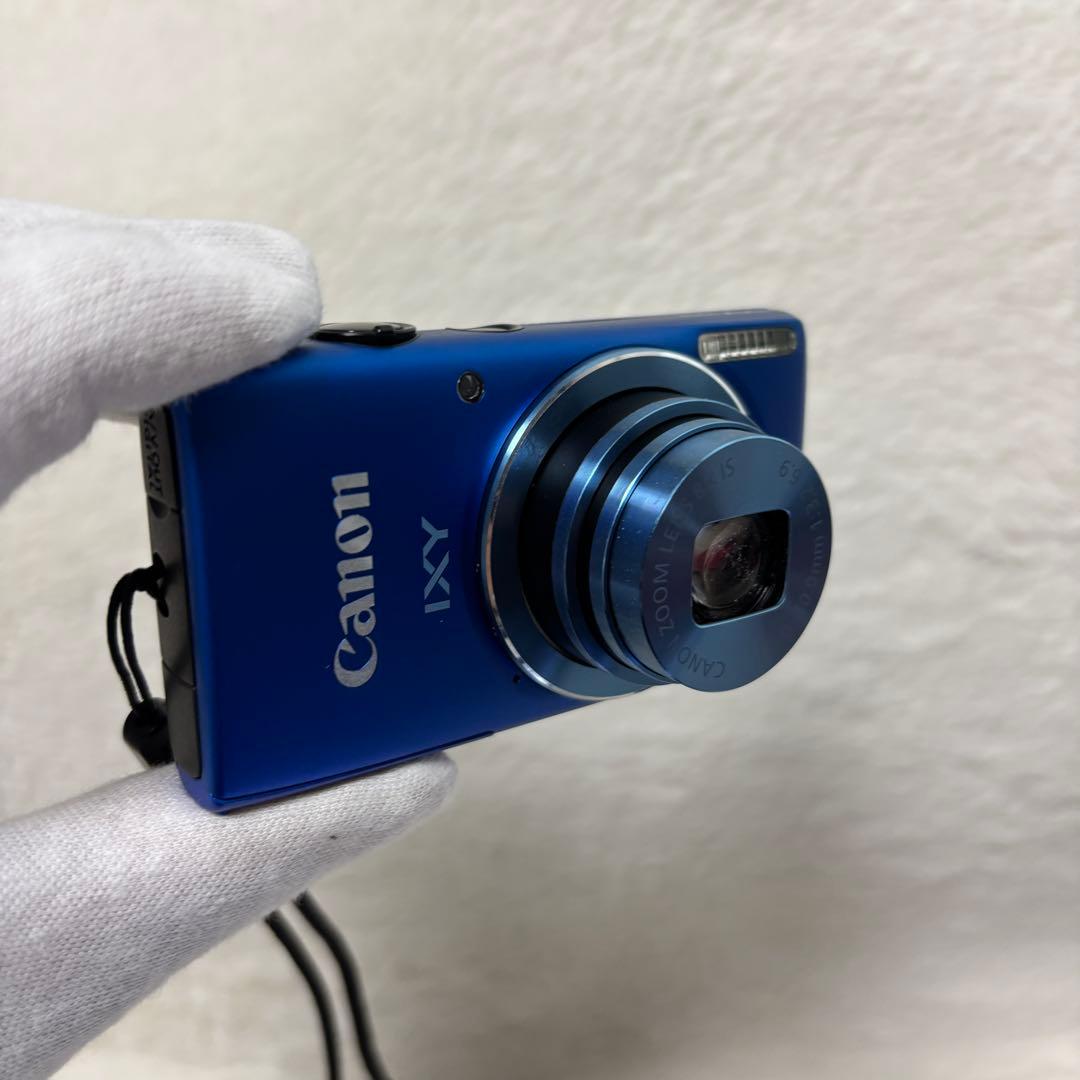 ◆極美品◆Canon IXY100Fコンパクトデジタルカメラ 青Wi-Fi搭載
