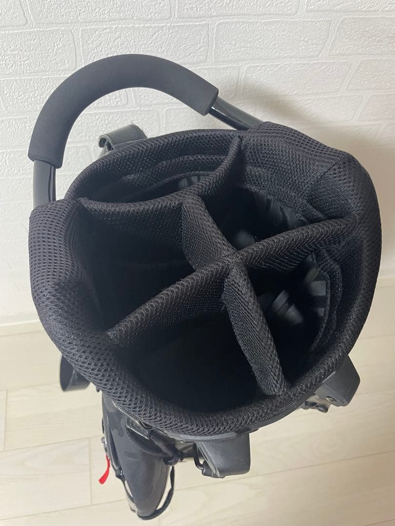 DEAD OR ALIVE byEPON スタンド式キャディバッグ ブラック柄入