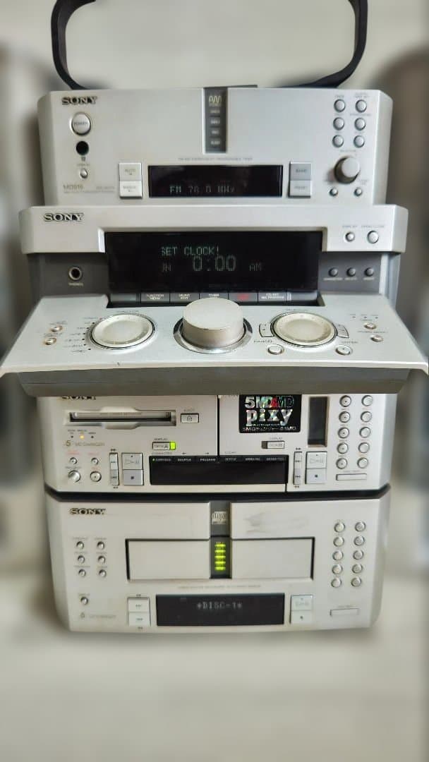 Sony PIXY DHC-MD919 ミニコンポ ジャンク品