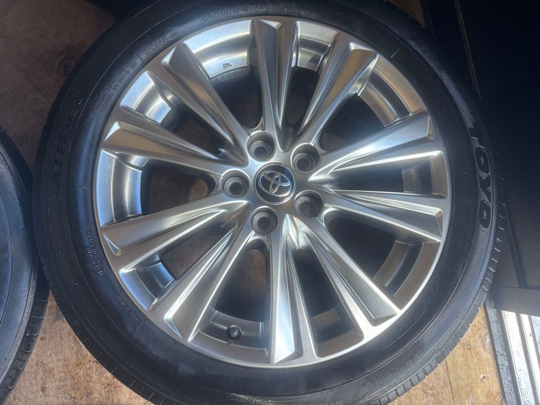 【送料込】アルファード　ヴェルファイア 30系　ホイール付タイヤ