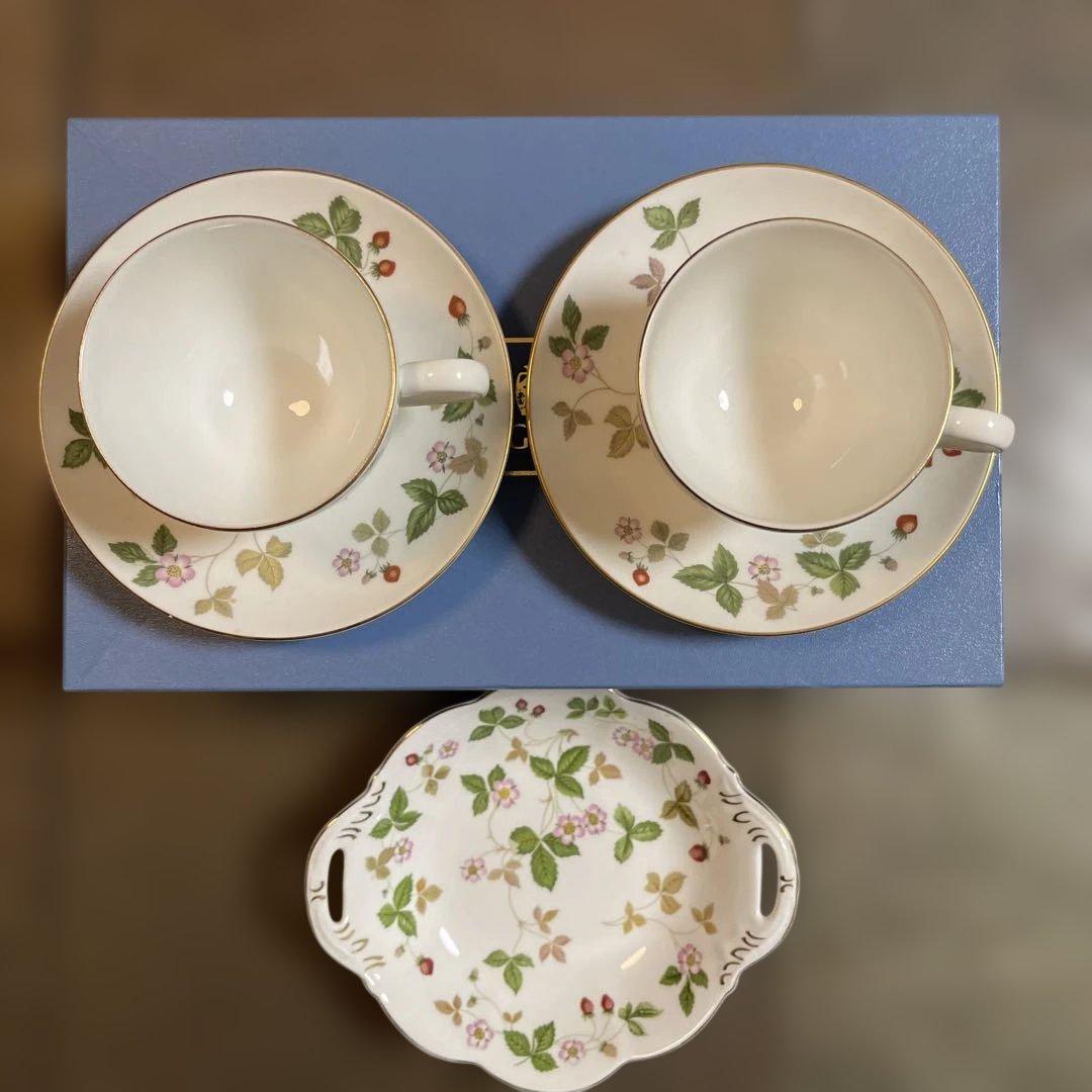 　カップ&ソーサー　ケーキ皿　プレート ワイルドストロベリー