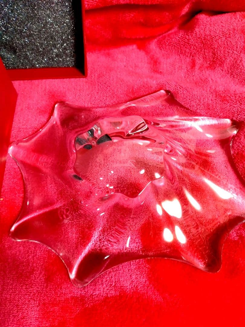 バカラ キャディックス アッシュトレイ クリスタルガラス製