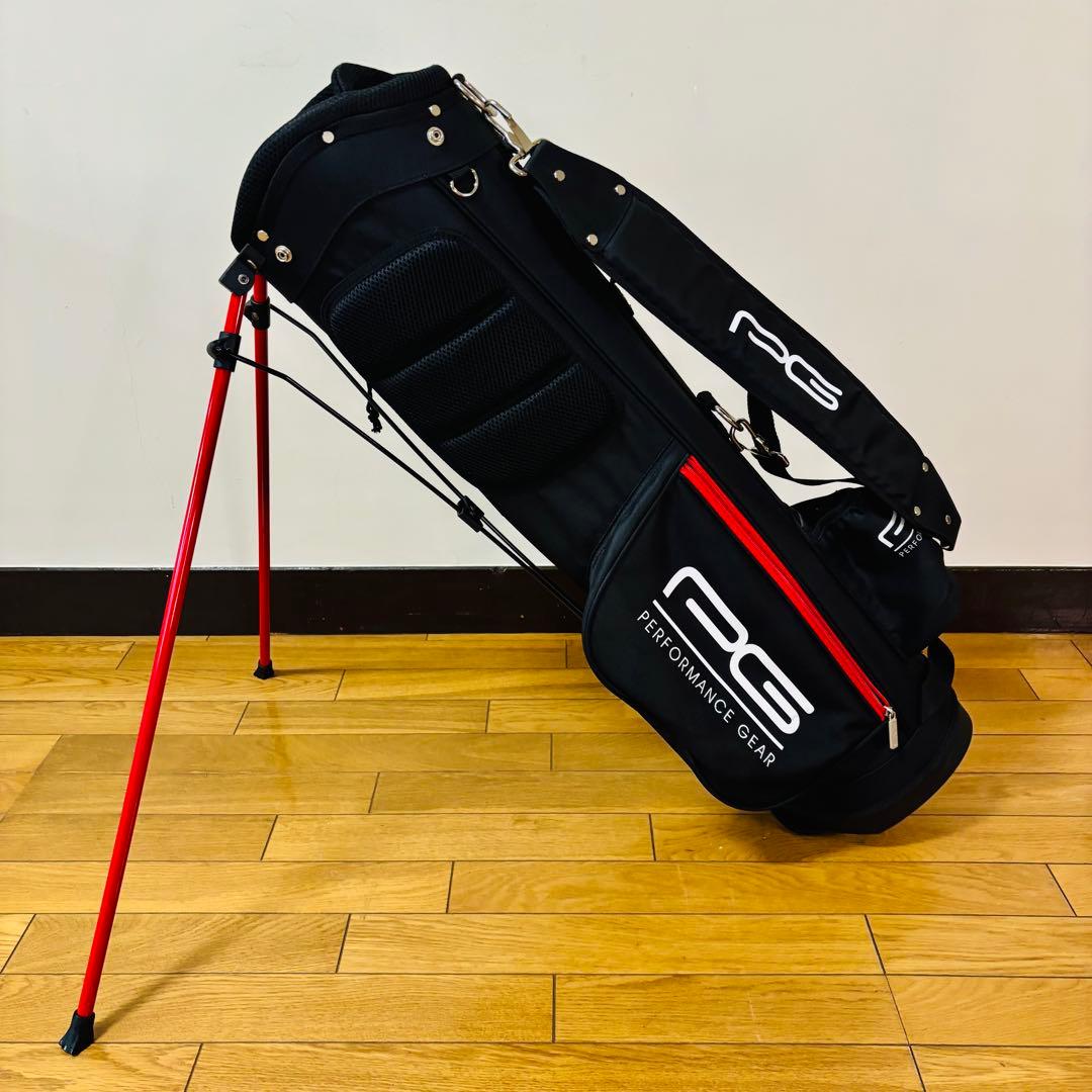 美品　PERFORMANCE GEAR ゴルフキャディーバックスタンド式