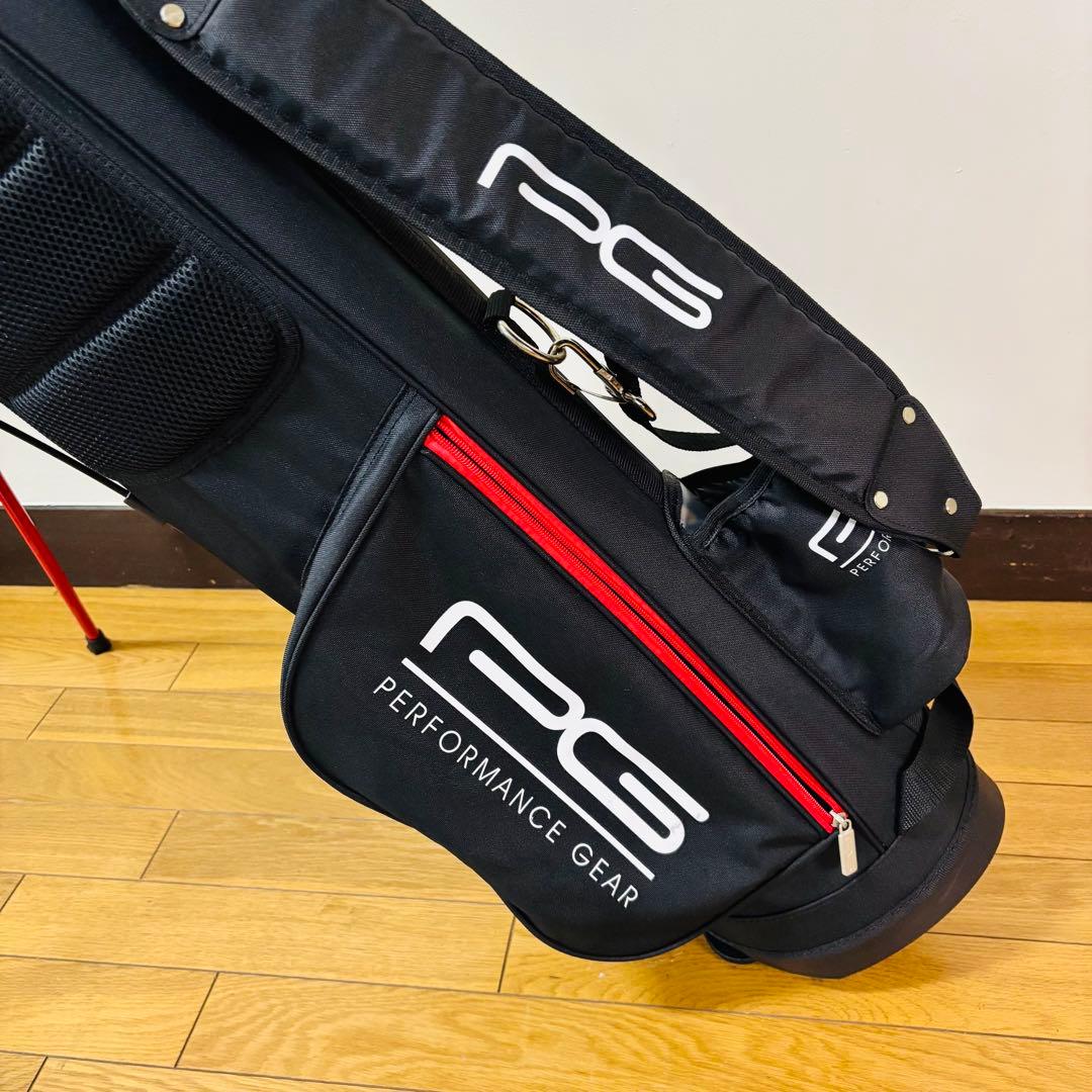 美品　PERFORMANCE GEAR ゴルフキャディーバックスタンド式
