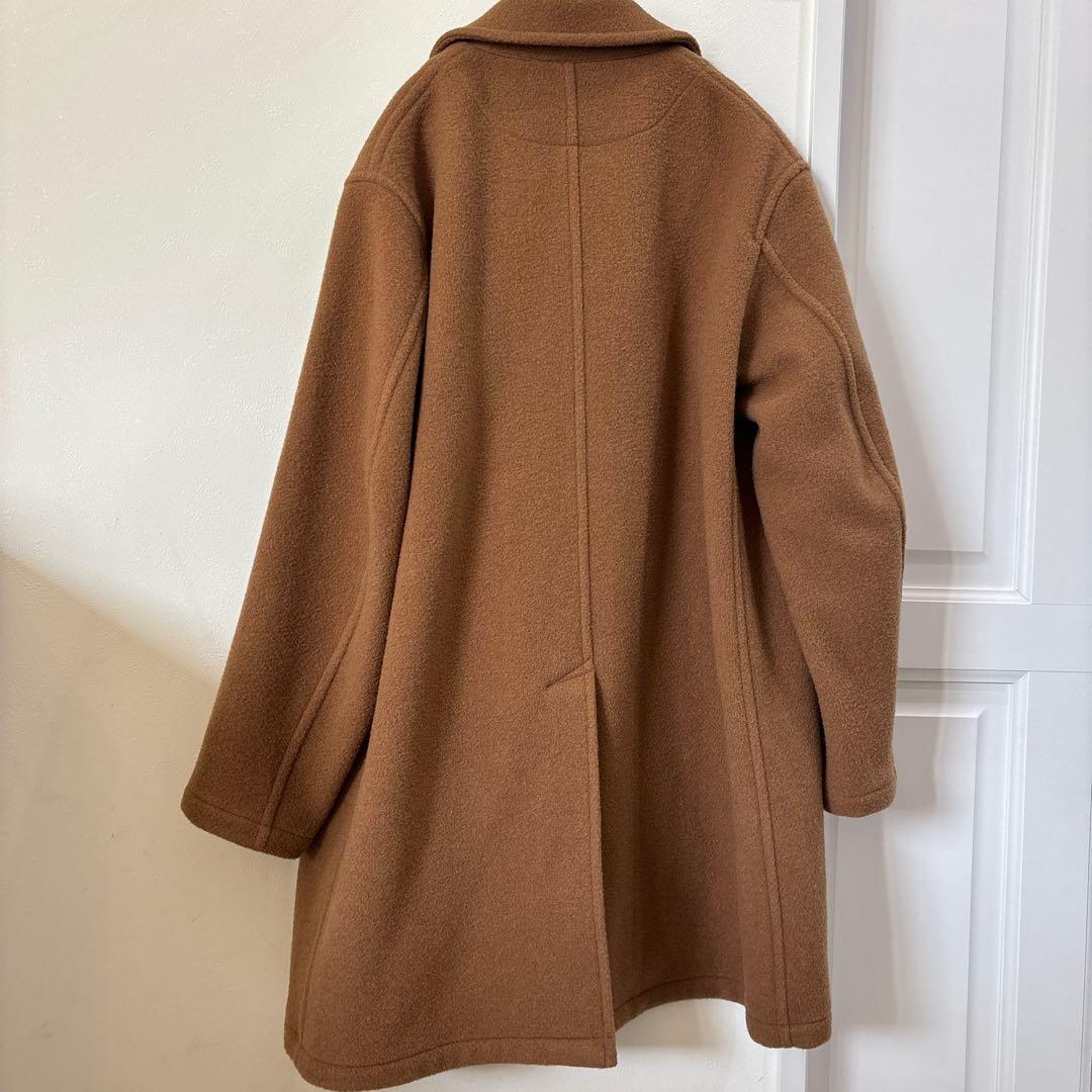 DANTON ウールコート サイズ42 ブラウン
