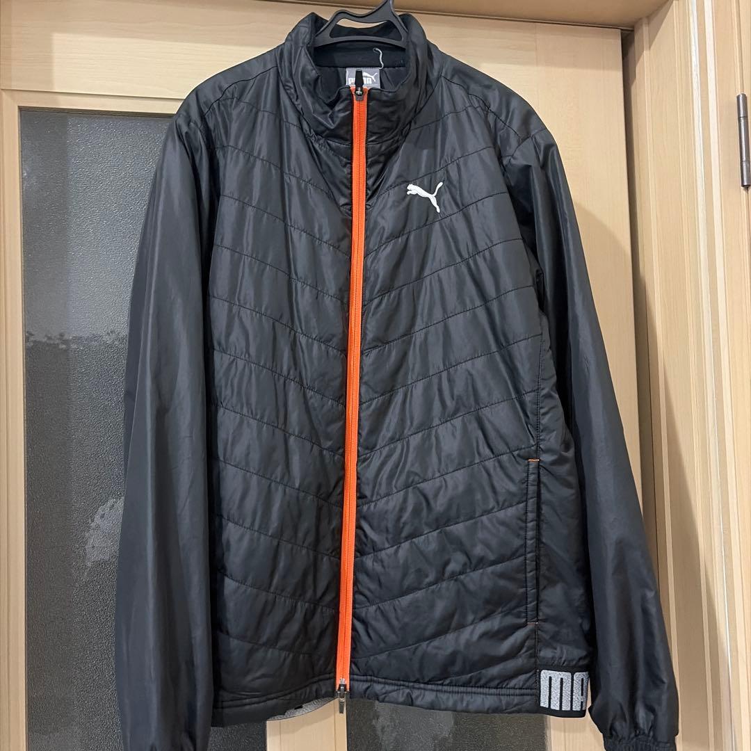 PUMA ゴルフウェアブラック/オレンジ