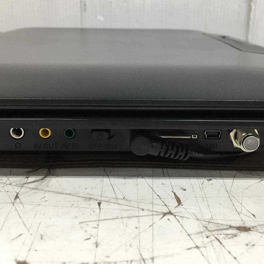 ASTEX ポータブルDVDプレイヤー AS-14TVR01 室内アンテナ付