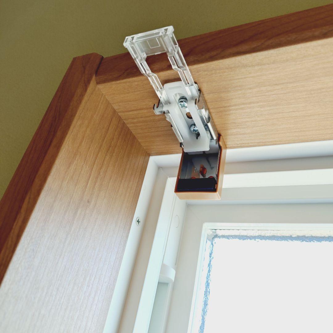 【美品】NichibeiウッドブラインドクレールNK012ミディアムブラウン木製