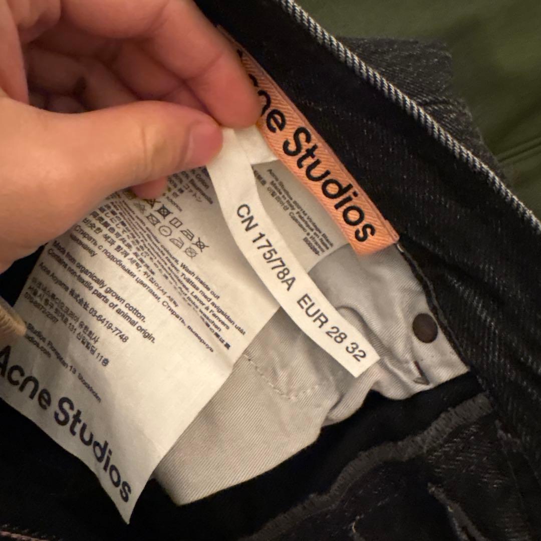 パンツ Acne Studios 2021M Vintage Black 28 32