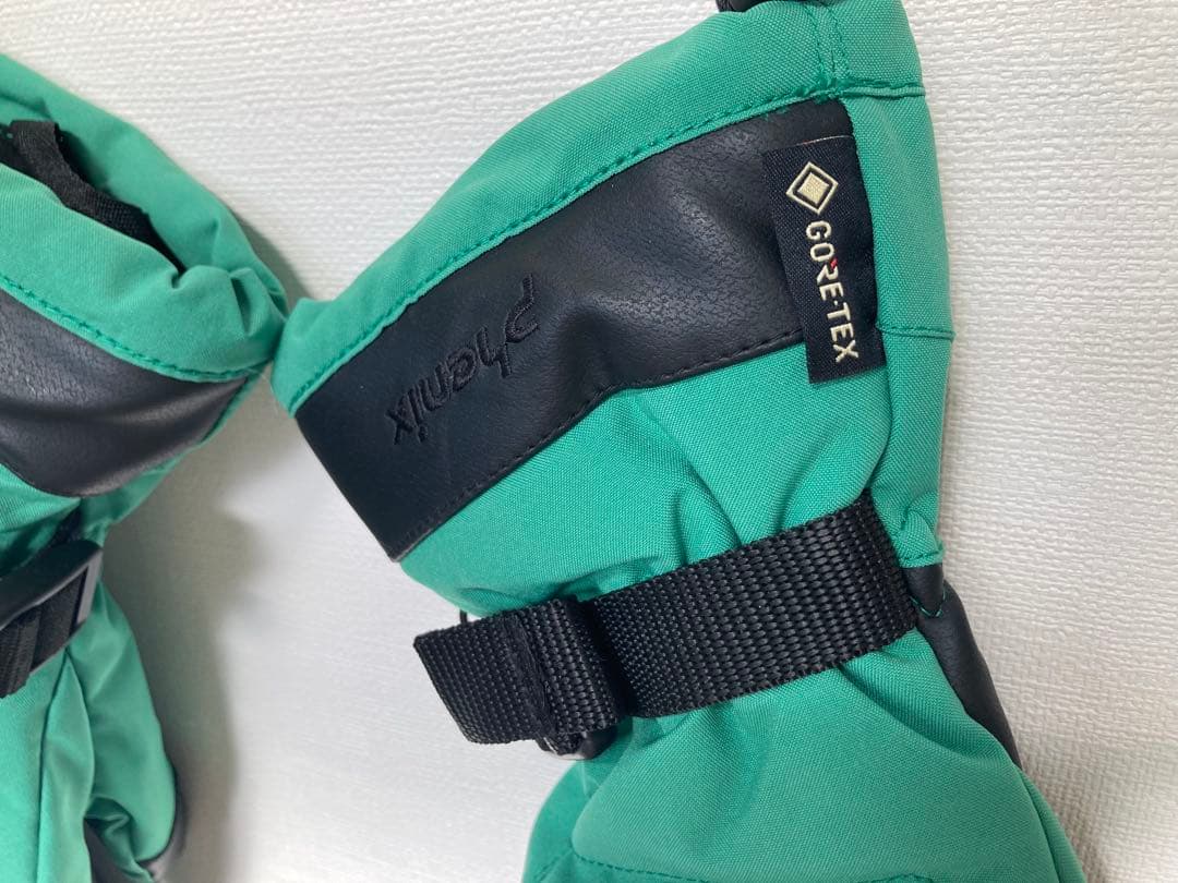 GORE-TEX 3フィンガーグローブ　グリーン　メンズS 未使用品