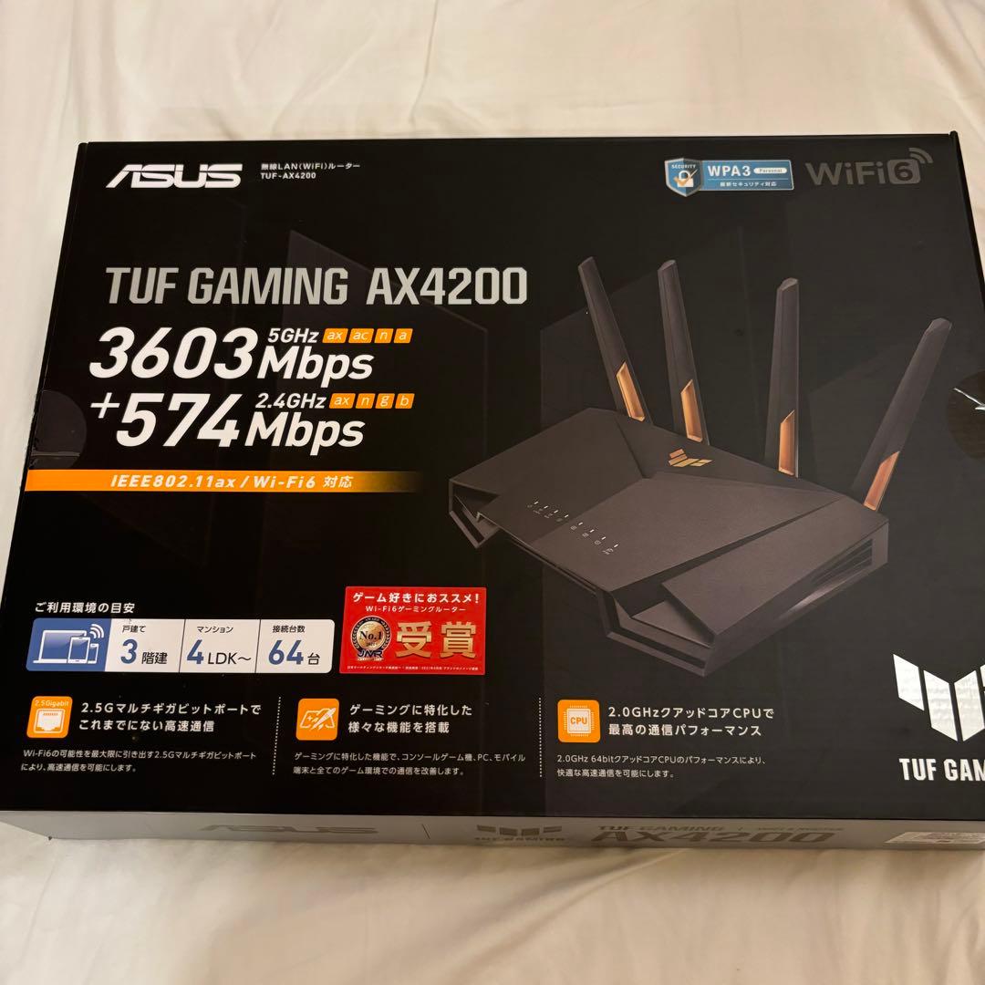 ASUS TUF Gaming AX4200 無線LANルーター