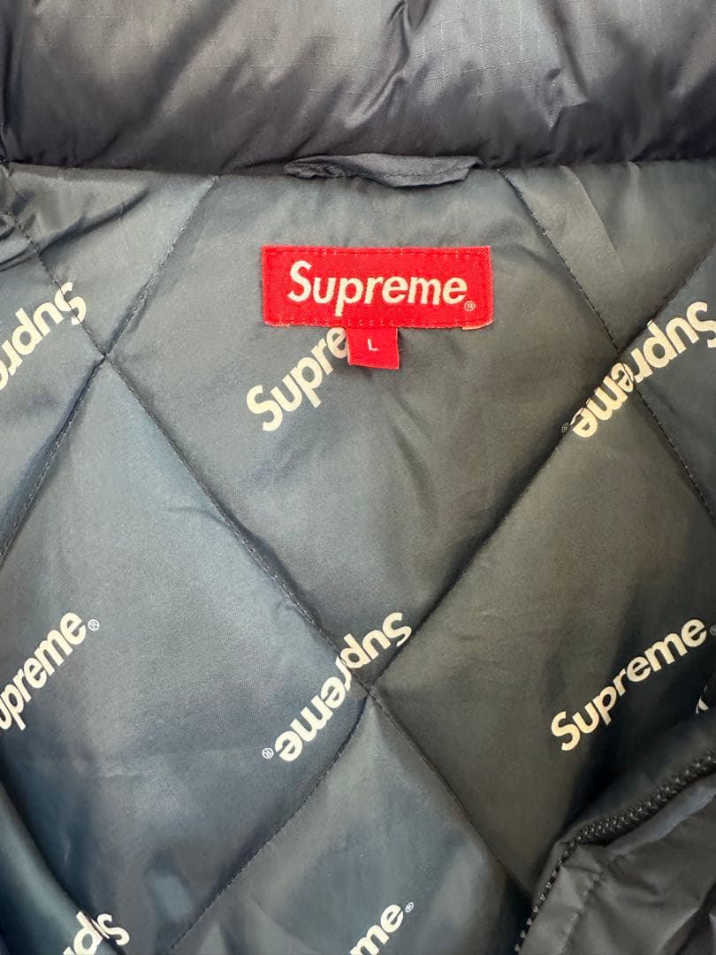 Supreme ナイロンジャケット L ネイビー/ターコイズ