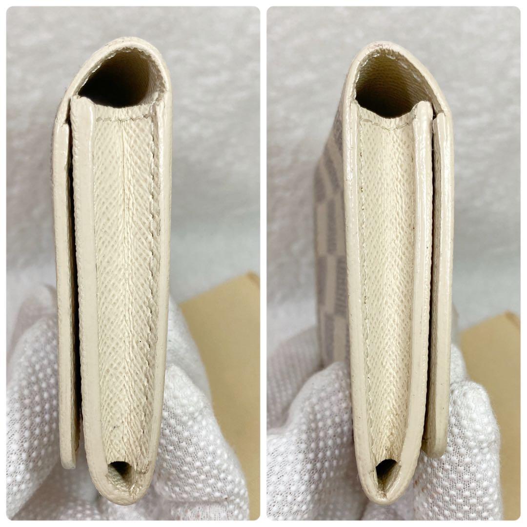 【美品】ルイヴィトン☆アズール アンヴェロップ カルト ドゥ ヴィジットカード