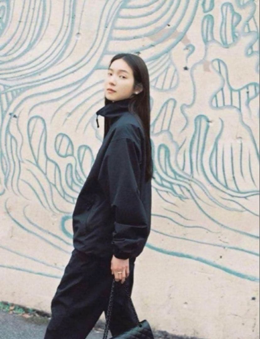 ennoy エンノイ スタイリスト私物 シャカシャカ セットアップ ブラック