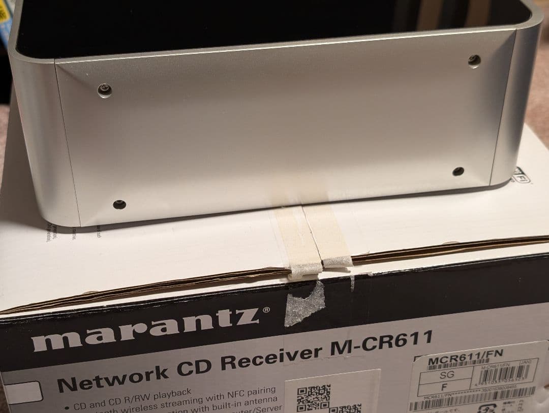Marantz M-CR611 CD読み込み不可