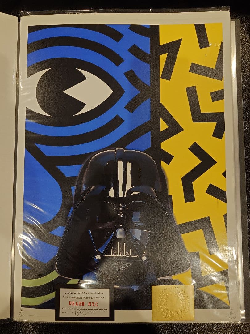DEATH NYC ポップアート ダースベーダー　7枚セット