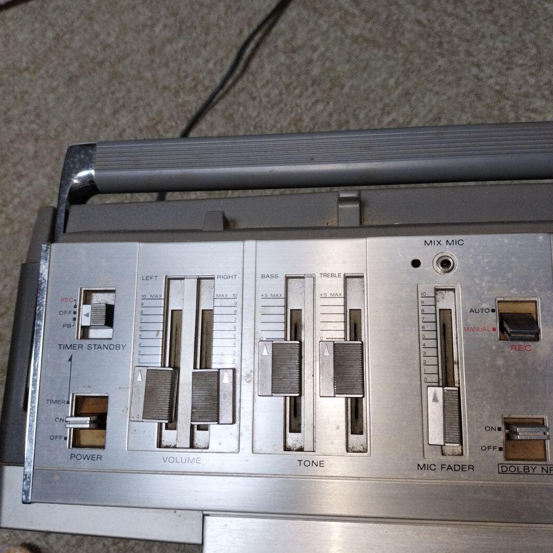 現状品 SONY ラジカセ CFS-D7 昭和レトロ