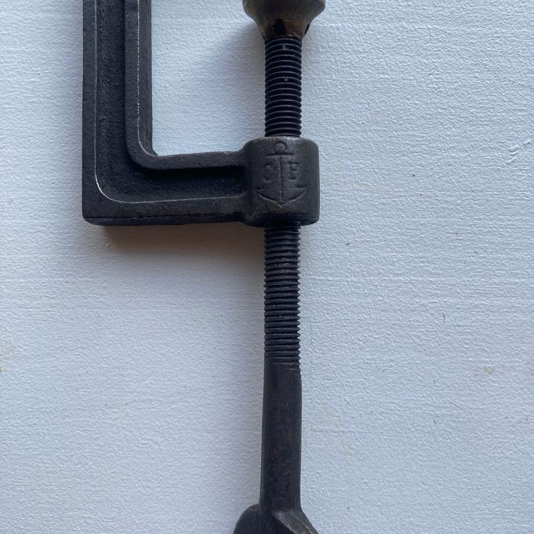 フランス製インダストリアルクランプビンテージ　作業用1940年代　アトリエ