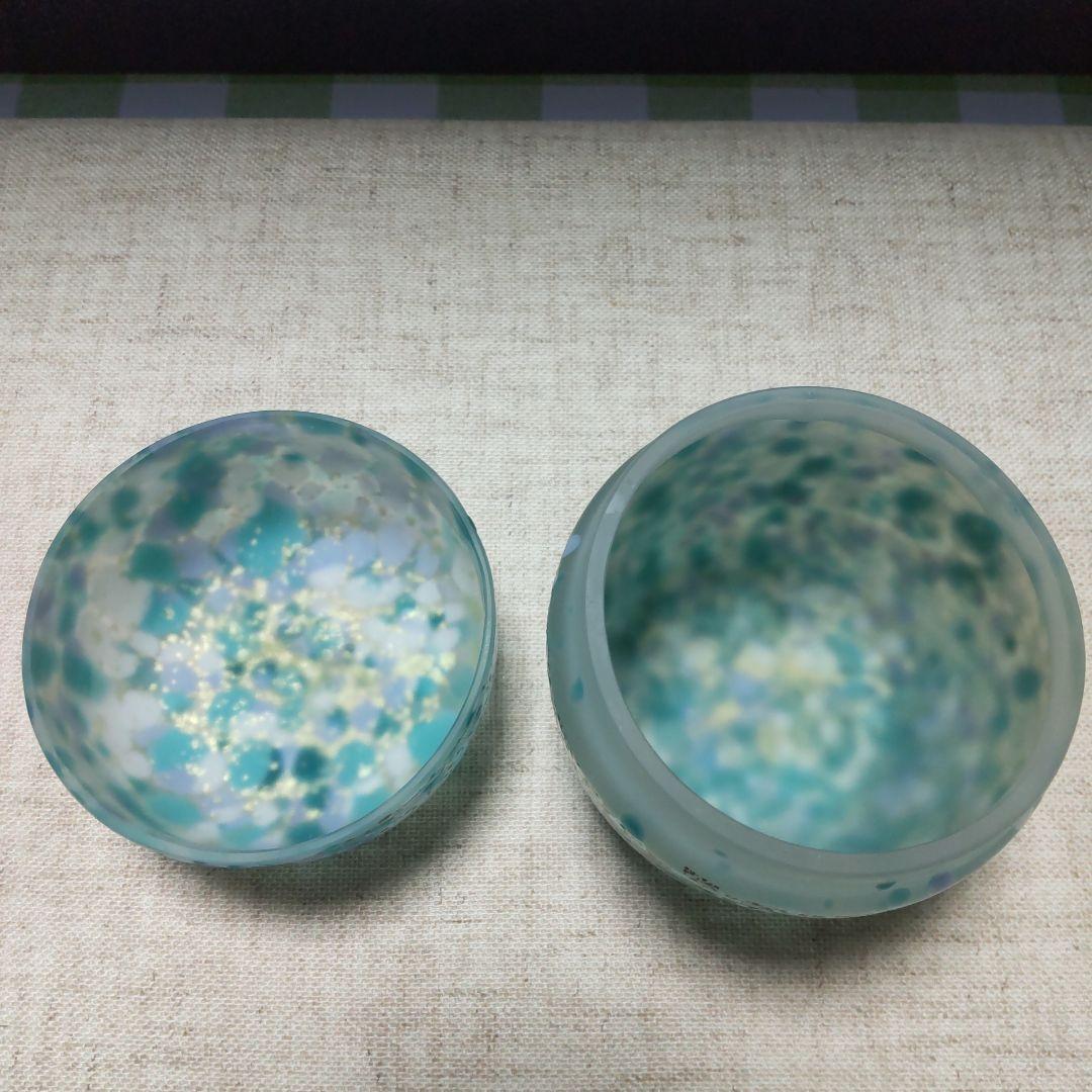 茶道具　津軽びいどろ　なつめ