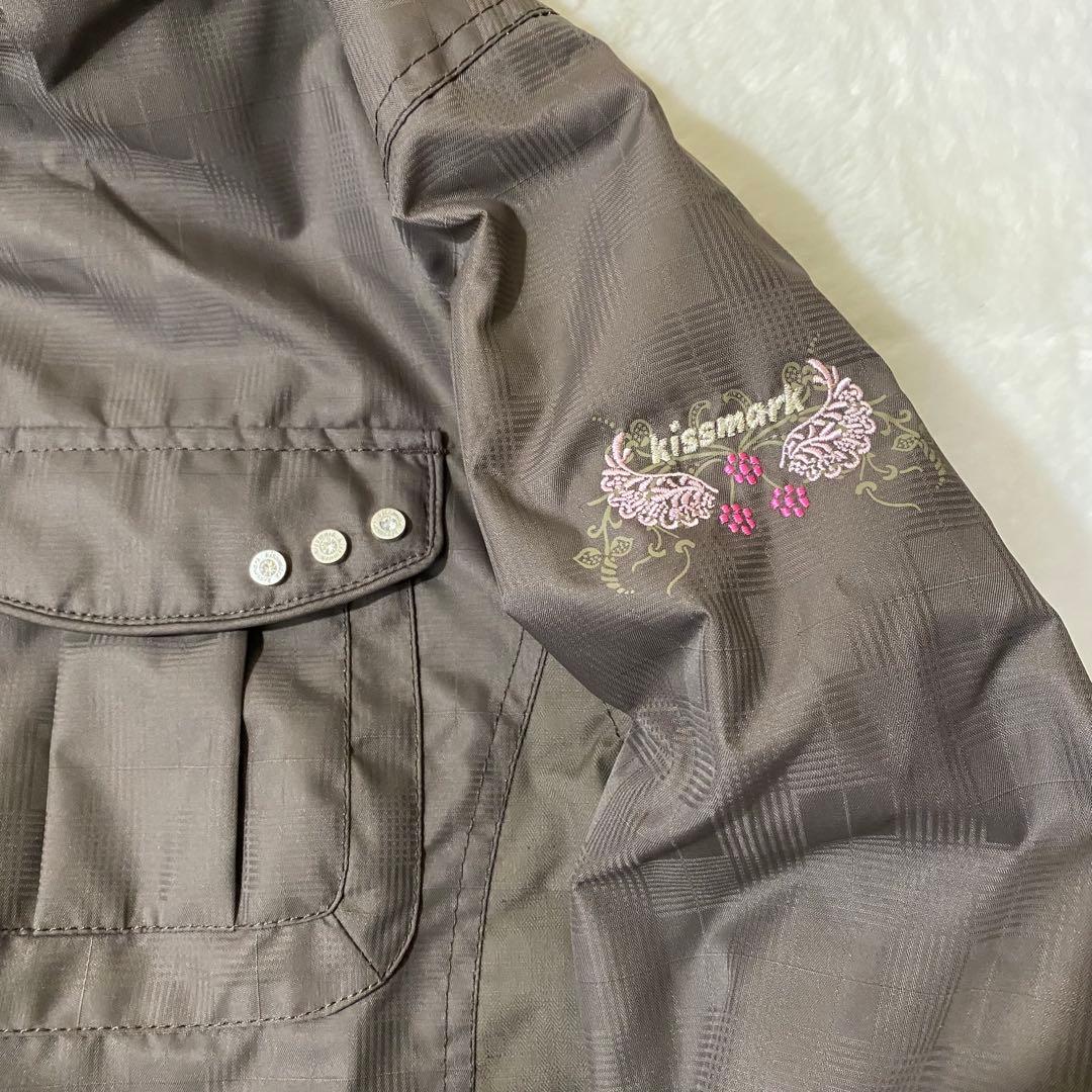 kissmark ブラウン　ジャケット スノーボード　レディース　M 新品未使用