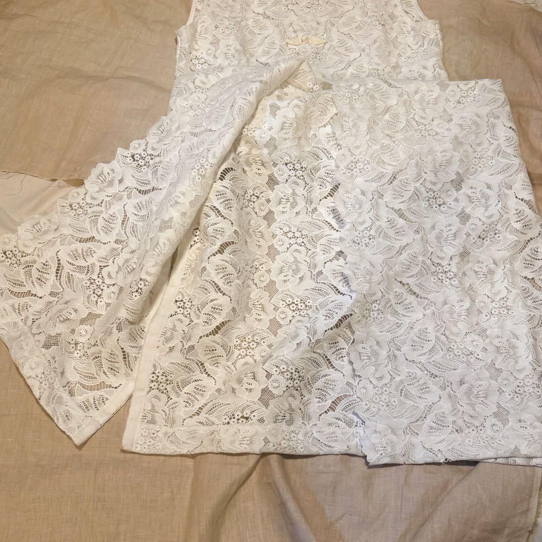 ahcahcum あちゃちゅむ レースシノワワンピース