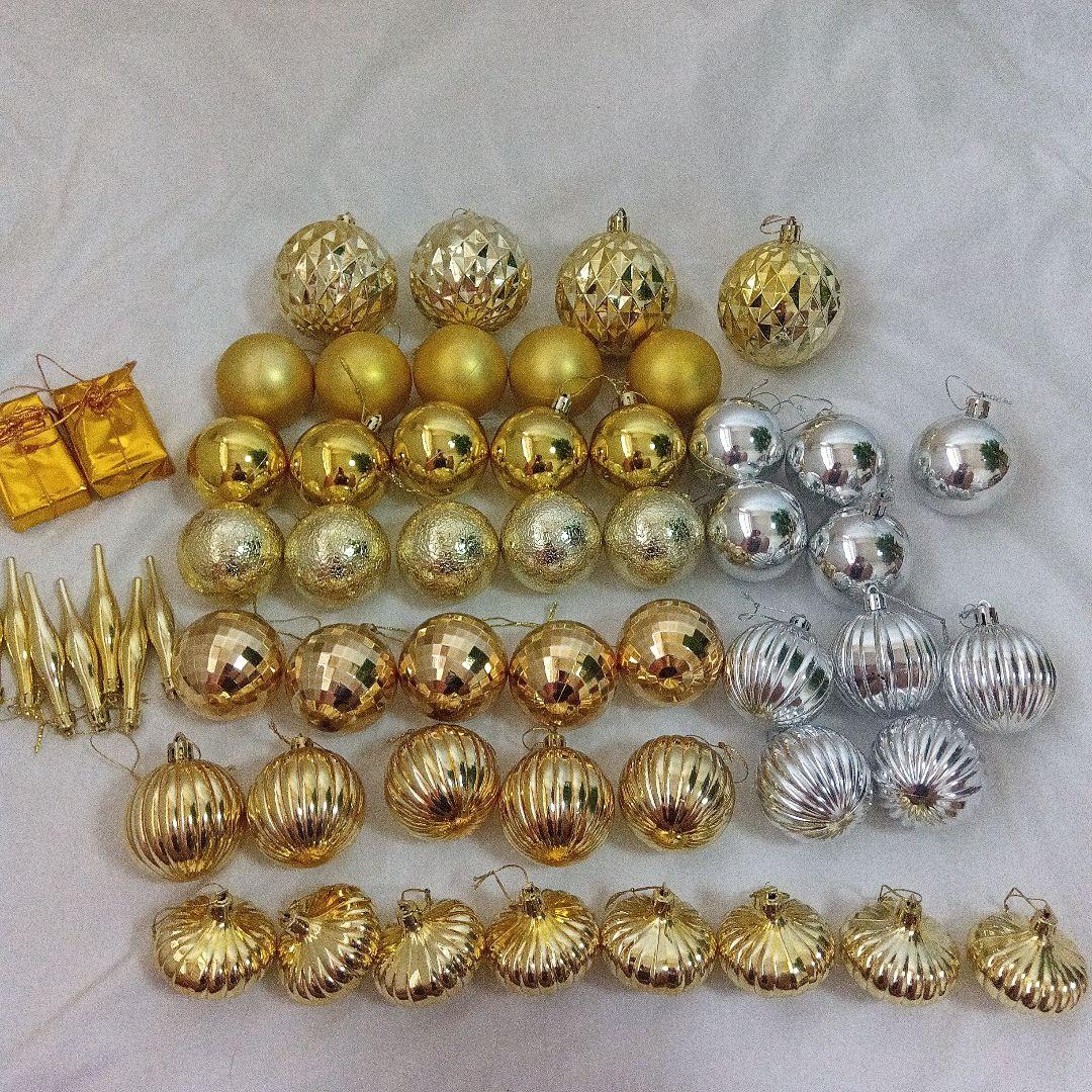 クリスマスツリー　オーナメント多数　電飾付き　約160㌢