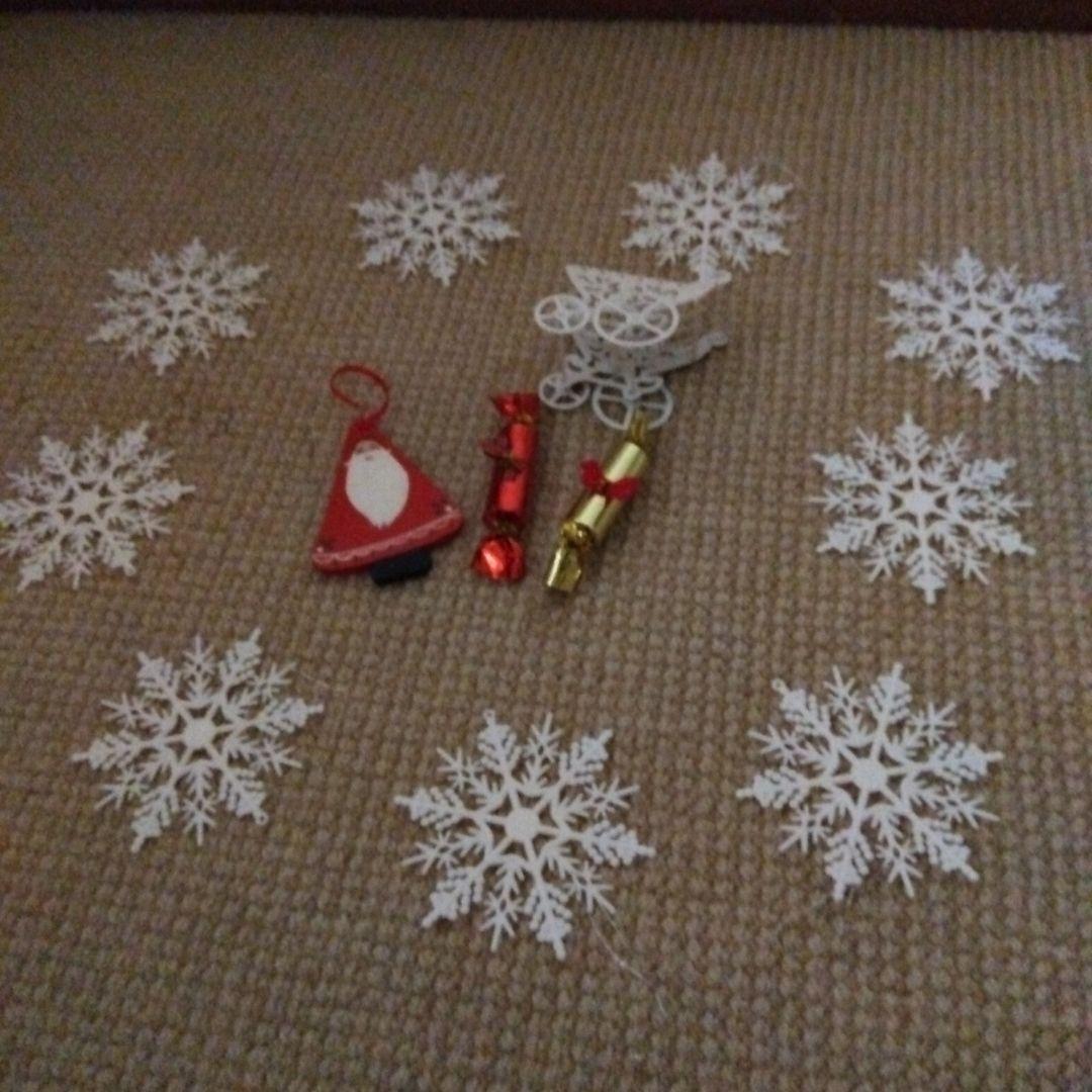 クリスマスツリー　オーナメント多数　電飾付き　約160㌢