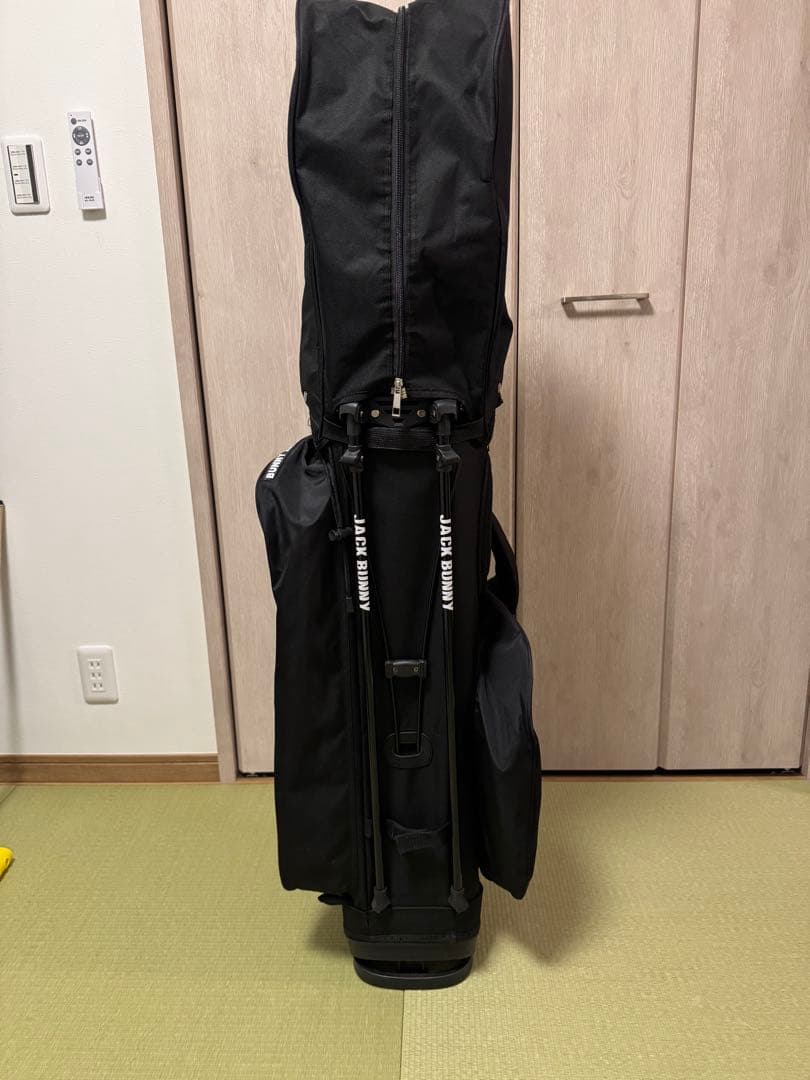 JACKBUNNY ブラック キャディバッグ
