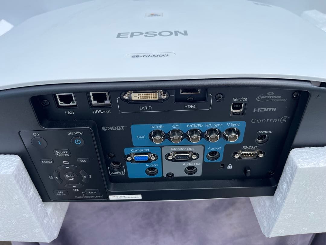 【使用☆0時間】 Epson EB-G7200W高輝度3LCDプロジェクター ②