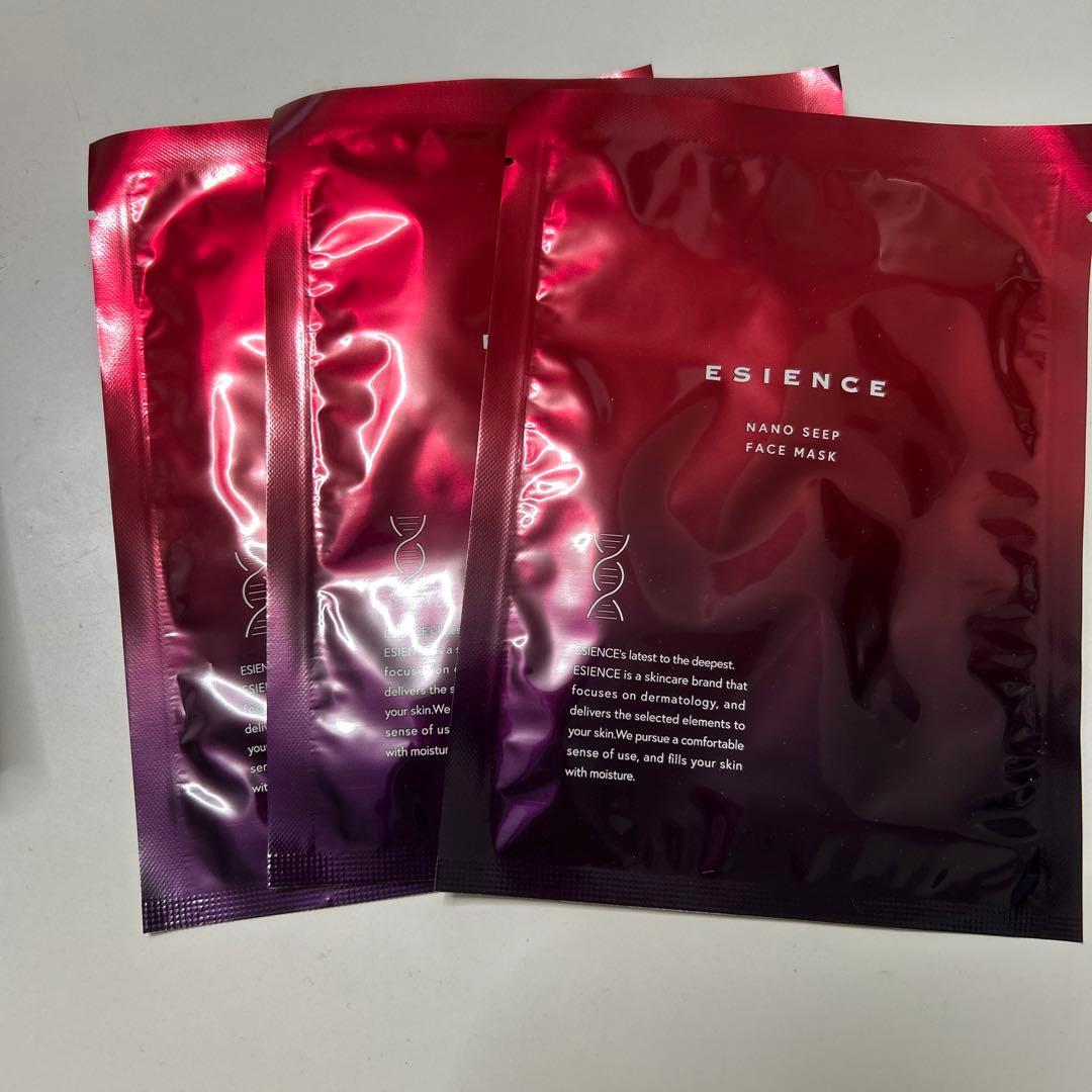【新品】ESIENCE ナノシープセラム 55g × 2本　ナノシープマスク3枚