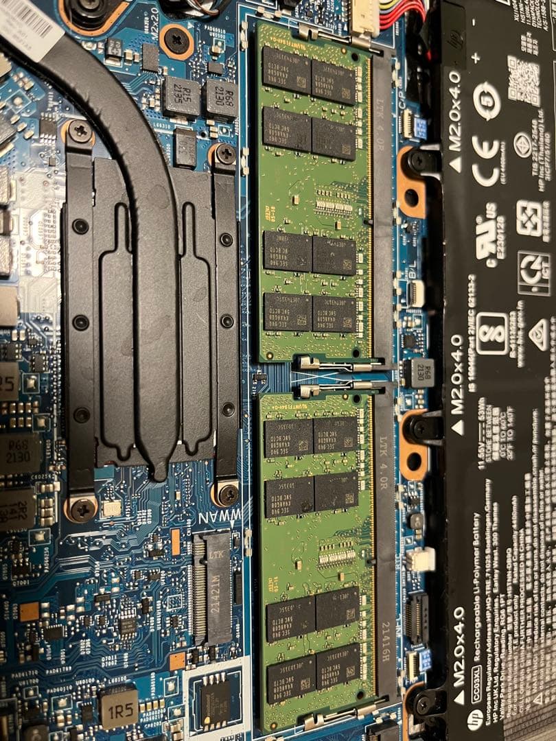 T6 SAMSUNG 16GB2枚32GB PC4BIOSチェック✅