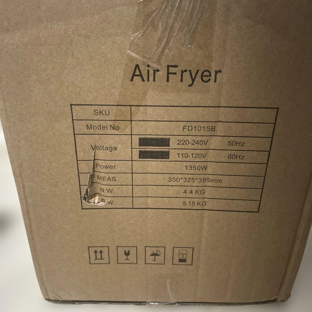 エアフライヤー FD1015B 1350W